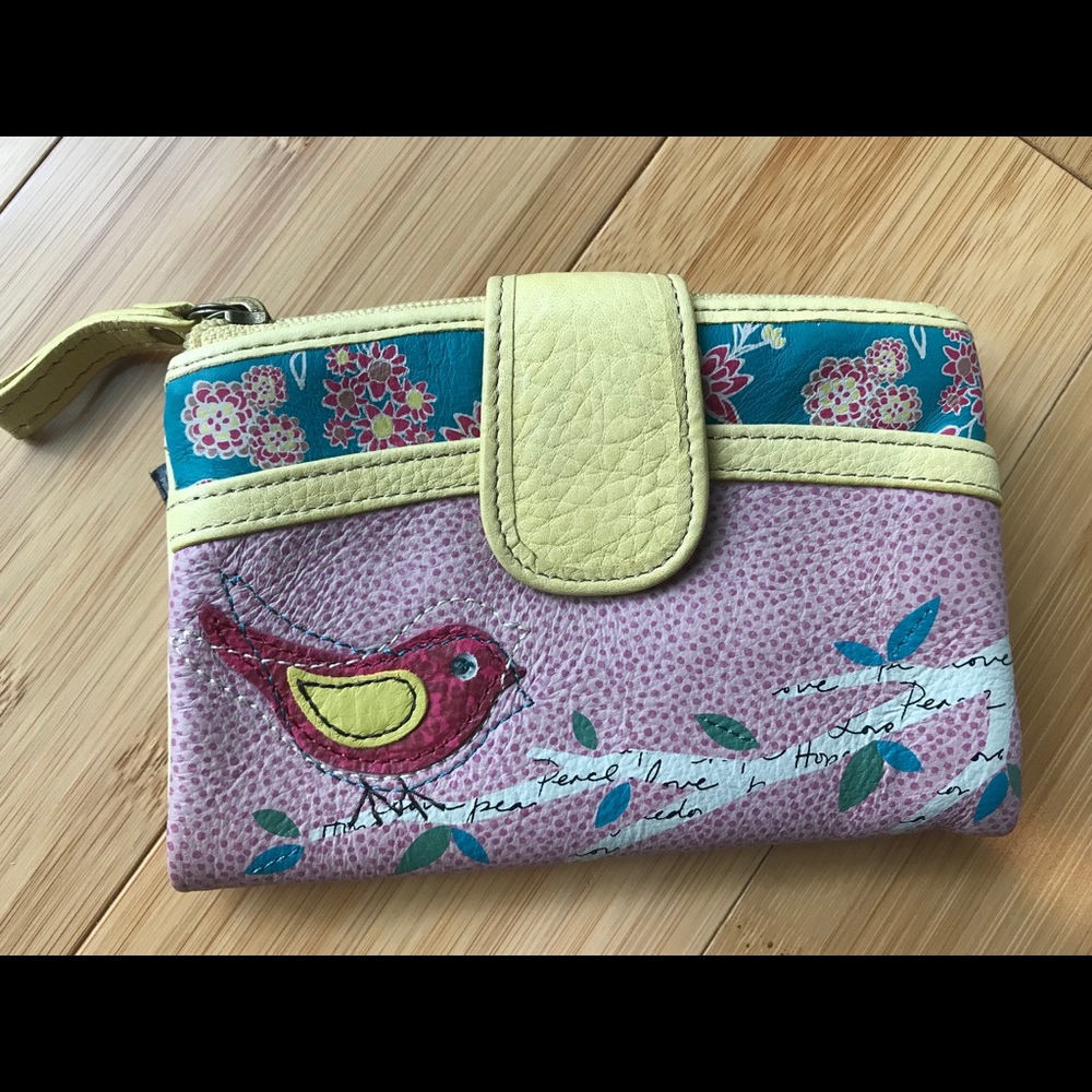 New, never used Fossil Soft Leather Wallet